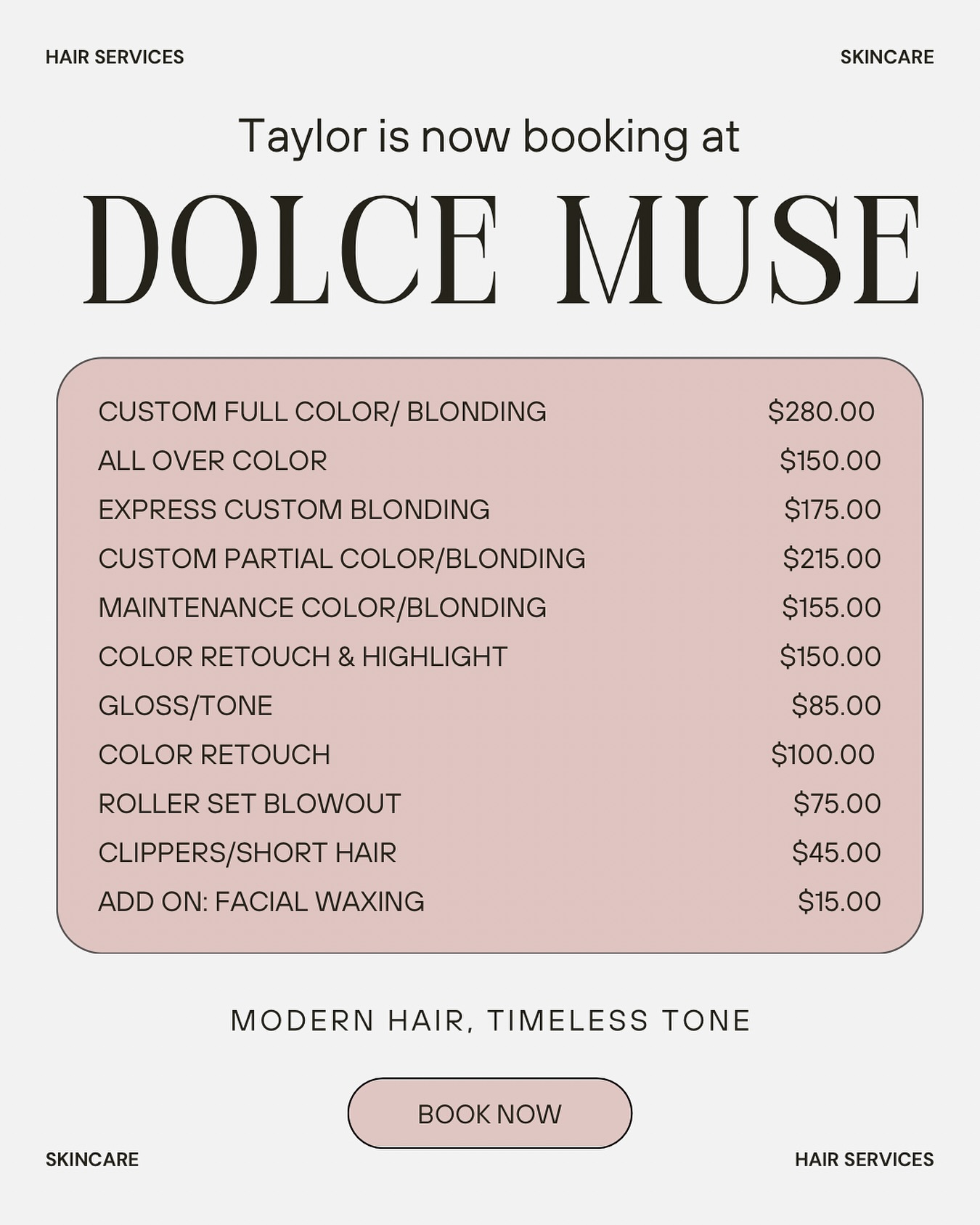 DOLCE MUSE SALON — photo 11