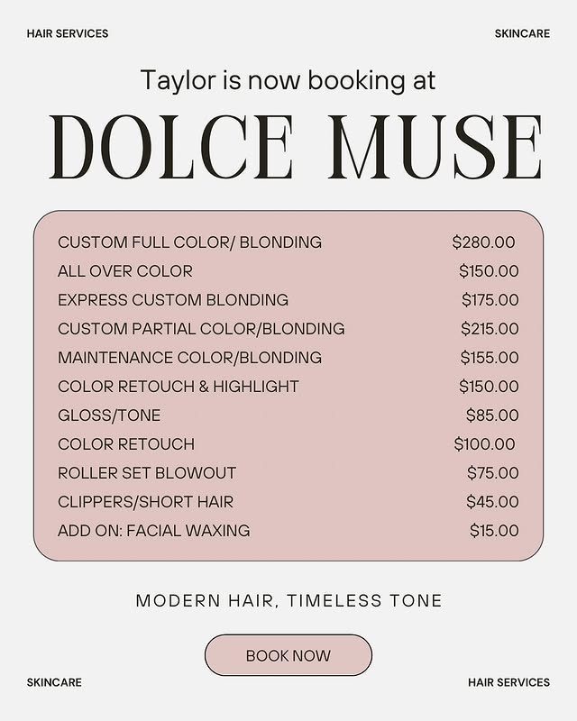 DOLCE MUSE SALON — photo 10