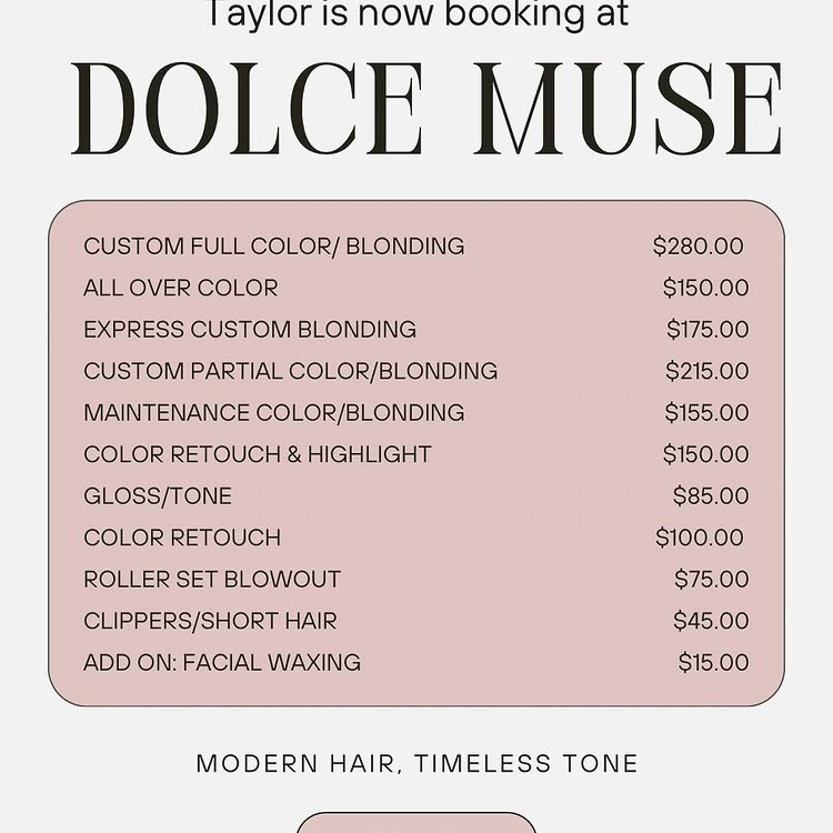 DOLCE MUSE SALON — photo 9