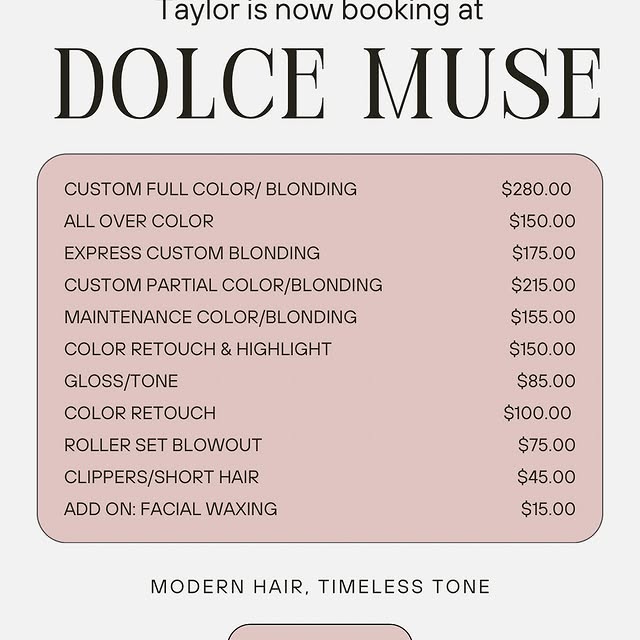 DOLCE MUSE SALON — photo 11