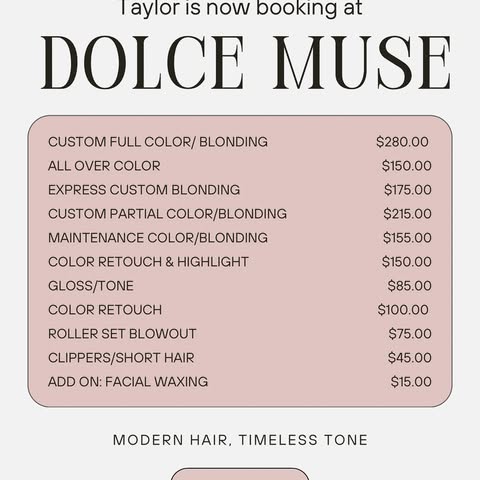 DOLCE MUSE SALON — photo 8