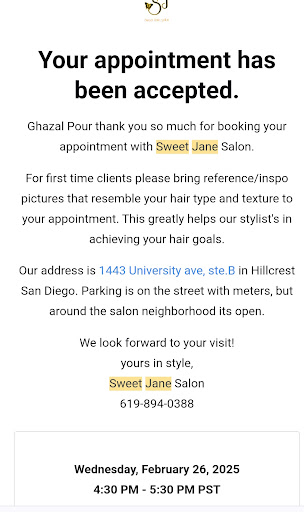 Sweet Jane Salon — photo 12
